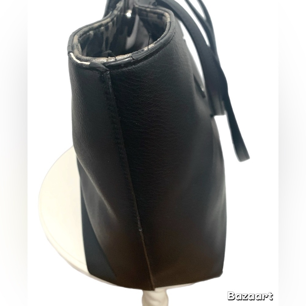 INC International Concepts XL Black Tote Shoulder Bag - Picture 2 of 7